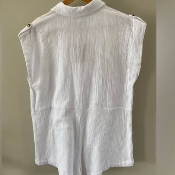 NWT Lost In Lunar Quite Cotton Gauze Short Romper - Picture 4 of 4
